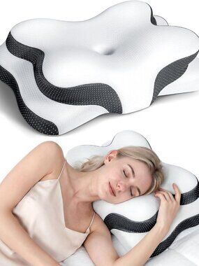Ergonomic Contour Cervical Health Pillow